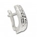 Silberdream SilberDream Ohrring Welle diamantiert 925 Silber Ohrstecker SDO314 Heißer Verkauf