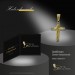 Silberdream GoldDream Kettenanhänger Kreuz zweifarbig 333 Gelbgold Echtschmuck GDH516TY Speichern exportieren