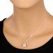 Silberdream SilberDream Glitzer Anhänger Silber Zirkonias weiß GSH101 50% Rabatt für begrenzte Zeit