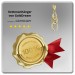 Silberdream GoldDream Kettenanhänger Kette Zirkonia 333 Gold Anhänger Echtschmuck GDH504WY Fabrik Onlineshop