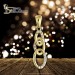 Silberdream GoldDream Kettenanhänger Kette Zirkonia 333 Gold Anhänger Echtschmuck GDH504WY Fabrik Onlineshop