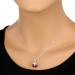 Silberdream SilberDream Glitzer Anhänger Zirkonias lila ICE GSH002 Sonderangebot