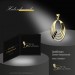 Silberdream GoldDream Kettenanhänger Ovale Zirkonia 333 Gold Anhänger Echtschmuck GDH5062Y Versandkostenfrei
