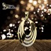 Silberdream GoldDream Kettenanhänger Ovale Zirkonia 333 Gold Anhänger Echtschmuck GDH5062Y Versandkostenfrei