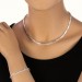Silberdream SilberDream Schmuck Set Zirkonia weiß Collier & Armband Damen 925 Silber SDS447W Muttertagsangebot