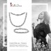 Silberdream SilberDream Schmuck Set Blütenblatt Collier & Armband Damen 925 Silber SDS428 Heißer Verkauf