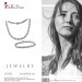 Silberdream SilberDream Schmuck Set Blütenblatt Collier & Armband Damen 925 Silber SDS428 Heißer Verkauf