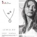 Silberdream SilberDream Schmuck Set Kette und Ohrringe Rund Zirkonia 925er Silber GSS411W JETZT KAUFEN