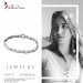 Silberdream SilberDream Armband Wave 925 Sterling Silber 18,5cm Silberarmband SDA477J Sonderangebot der Fabrik