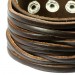 Silberdream SilberDream Lederarmband braun Herren Leder Armband LA2249B Clearance-Verkauf