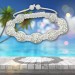 Silberdream SilberDream Shamballa Armband weiß mit 9 Zirkonia Kugeln weiß SDA930 Speichern exportieren