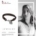 Silberdream SilberDream Lederarmband Edelstahl Herz braun Leder Armband LAP005B Black Friday Preise