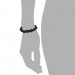 Silberdream SilberDream Shamballa Armband Glas schwarz 14 geschliffene Kugeln SDA914 Fabrikverkauf