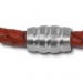 Silberdream SilberDream Leder Armband 5mm rostrot 22cm Edelstahl Verschluss LAB0522 Meist gekauft