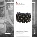 Silberdream SilberDream Lederarmband braun Glitzer Blumen Damen Armband LA5668B Großer Ausverkauf