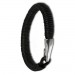 Silberdream SilberDream Lederarmband schwarz Damen Leder Armband LA0108S Saisonschlussverkauf