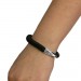 Silberdream SilberDream Lederarmband schwarz Damen Leder Armband LA0108S Saisonschlussverkauf