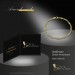 Silberdream GoldDream Armband Panzer Plättchen bicolor 333 Gold Damen 19cm GDA0129T Neuheiten
