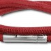 Silberdream SilberDream Leder Armband doppelt 40cm fuchsia Edelstahlverschluss LAB0840 Wochenangebot