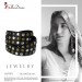 Silberdream SilberDream Nieten-Lederarmband Wickeloptik schwarz Damen Leder Armband LAP087S Letzte 3 Tage