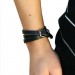 Silberdream SilberDream Lederarmband schwarz Herren Leder Armband LA2219 Letzte 2 Tage