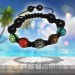 Silberdream SilberDream Shamballa Armband Zirkonia bunt 5 Glitzer Kugeln SDA925 Super Rabatt