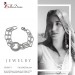 Silberdream SilberDream Armband Ringe 925 Sterling Silber Damen 18,5cm SDA419 Riesige Rabatte