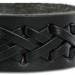 Silberdream SilberDream Lederarmband schwarz Kreuzband Leder Armband LA5654S Speichern exportieren