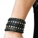 Silberdream SilberDream Lederarmband schwarz Zirkonia Damen Leder Armband LAP231S Black Friday Preise