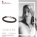 Silberdream SilberDream Lederarmband geflochten braun Edelstahl Armband LAP008B Outlet