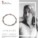 Silberdream SilberDream Bicolor Armband Rose und Schwarz 19-21cm 925 Silber Damen SDA2459F Blitzverkäufe