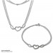 Silberdream SilberDream Armband Herz Zirkonia weiß 925er Sterling Silber 19cm SDA423W Kostenloser Versand
