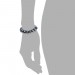 Silberdream SilberDream Shamballa Armband Glas schwarz 18 geschliffene Kugeln SDA912 Versandkostenfrei