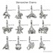Silberdream SilberDream 925 Charm Steinbock Sternzeichen Anhänger FC7101 Muttertagsangebot
