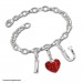Silberdream SilberDream 925 Charm Buchstabe P Silber Armband Anhänger FC70P Valentinstagsangebot