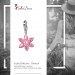 Silberdream SilberDream 925 Charm Blume rosa Armband Ketten Anhänger FC4114 Große Rabatte