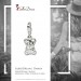 Silberdream SilberDream 925 Silber Charm Bär Armband Anhänger FC620 Kauf eins, bekomm eins gratis