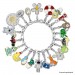 Silberdream SilberDream 925 Charm Blume weiß Armband Ketten Anhänger FC4119 50% Rabatt mit kostenlosem Versand