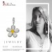 Silberdream SilberDream 925 Charm Blume weiß Armband Ketten Anhänger FC4119 50% Rabatt mit kostenlosem Versand