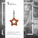 Silberdream SilberDream Glitzer Charm Stern offen orange Zirkonia Kristalle GSC556O Im Verkauf