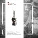 Silberdream SilberDream Glitzer Charm Katze schwarz Zirkonia Kristalle GSC506S 50% Rabatt für begrenzte Zeit