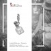 Silberdream SilberDream Charm Parfüm-Flacon Zirkonia 925er Armband Anhänger FC686 Schlussverkauf