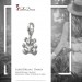 Silberdream SilberDream 925 Charm Teddy Armband Anhänger FC1006 Fabrikverkauf