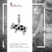 Silberdream SilberDream 925 Charm Kuh Armband Anhänger FC1017 Limitierter Zeitrabatt