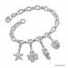 Silberdream SilberDream Charm Seestern Zirkonia 925 Silber Armband Anhänger FC730W Großer Ausverkauf