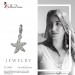 Silberdream SilberDream Charm Seestern Zirkonia 925 Silber Armband Anhänger FC730W Großer Ausverkauf