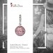 Silberdream SilberDream Glitzer Charm Kugel flieder Zirkonias GSC204 Begrenztes Angebot