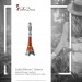 Silberdream SilberDream Glitzer Charm Eiffelturm orange Zirkonia Kristalle GSC562O Online Shopping