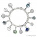 Silberdream SilberDream Charm Stern Zirkonia 925er Silber Armband Anhänger FC903W Preisnachlass