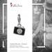 Silberdream SilberDream Glitzer Charm Fotoapparat schwarz Zirkonia Kristalle GSC560S Neueste Mode